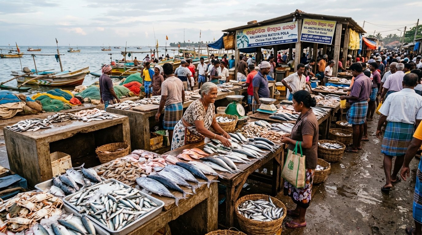 Chilaw Fish Market