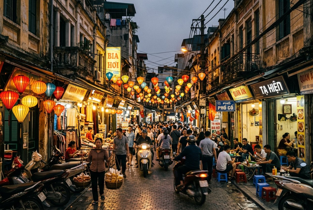 Hanoi Old Quarter & Shopping
