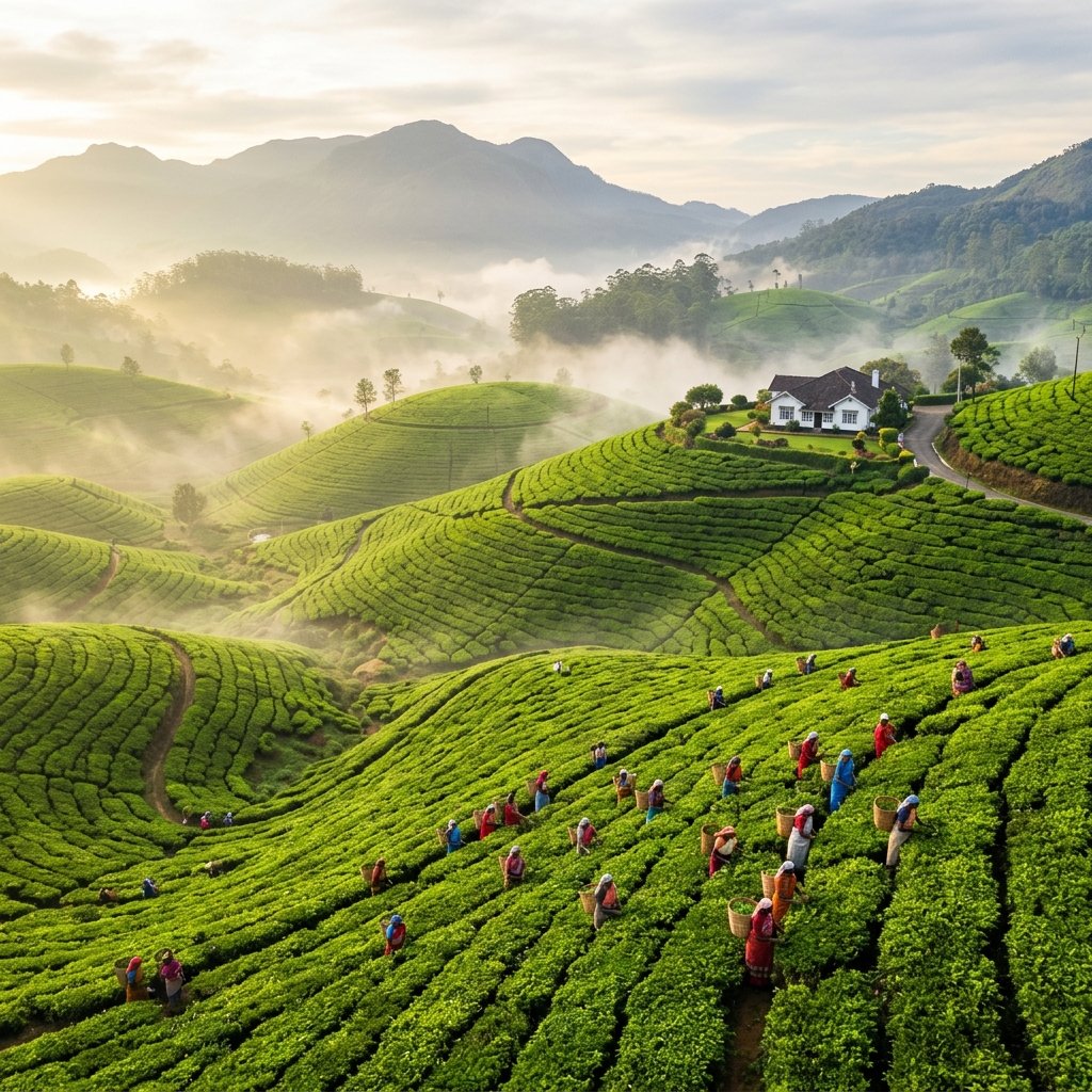 Sri Lanka Hill Country — Tea Plantations